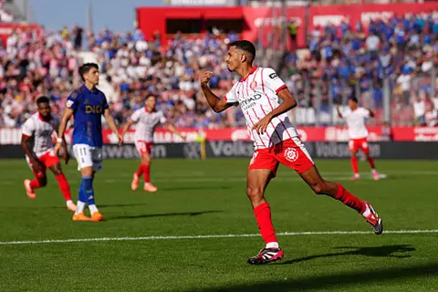 مباراة غاب عنها هيثم حسن.. أوفييدو يجبر جيرونا على التعادل في الـ+90